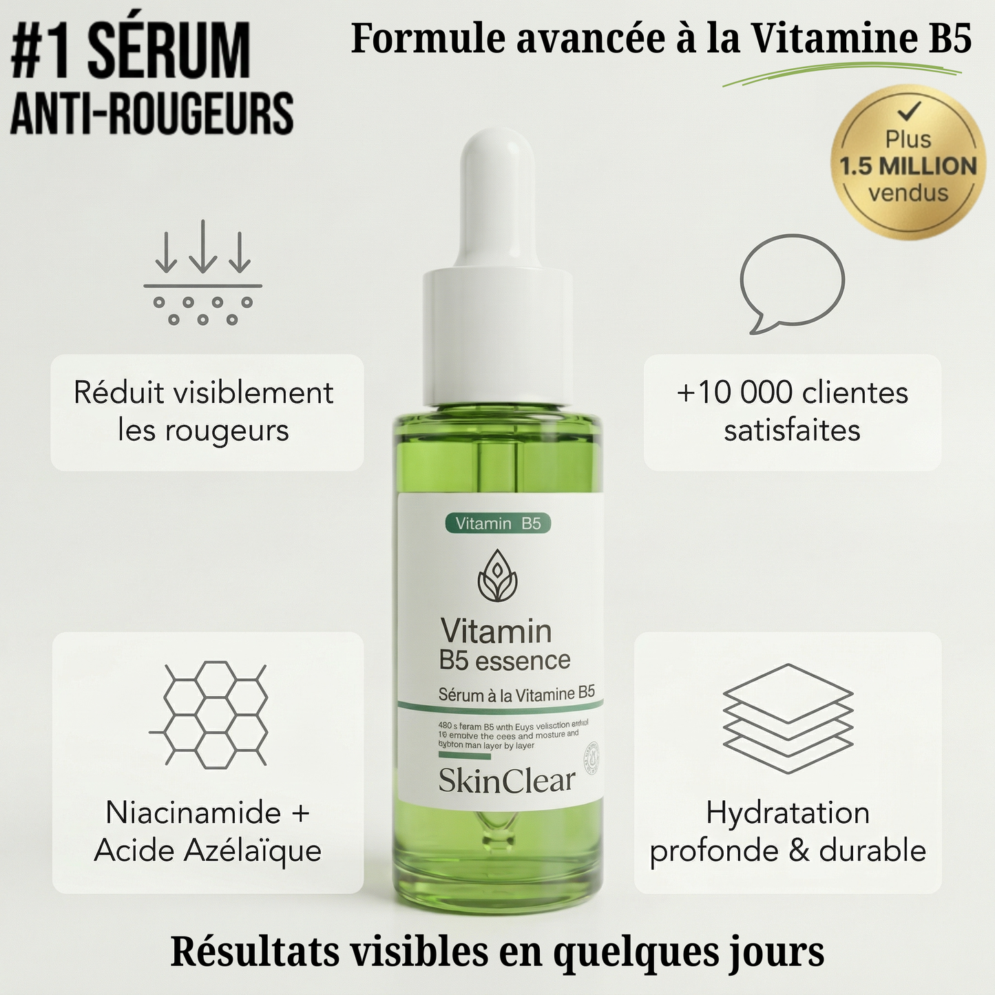 SkinClear™ Sérum Anti-Rougeurs