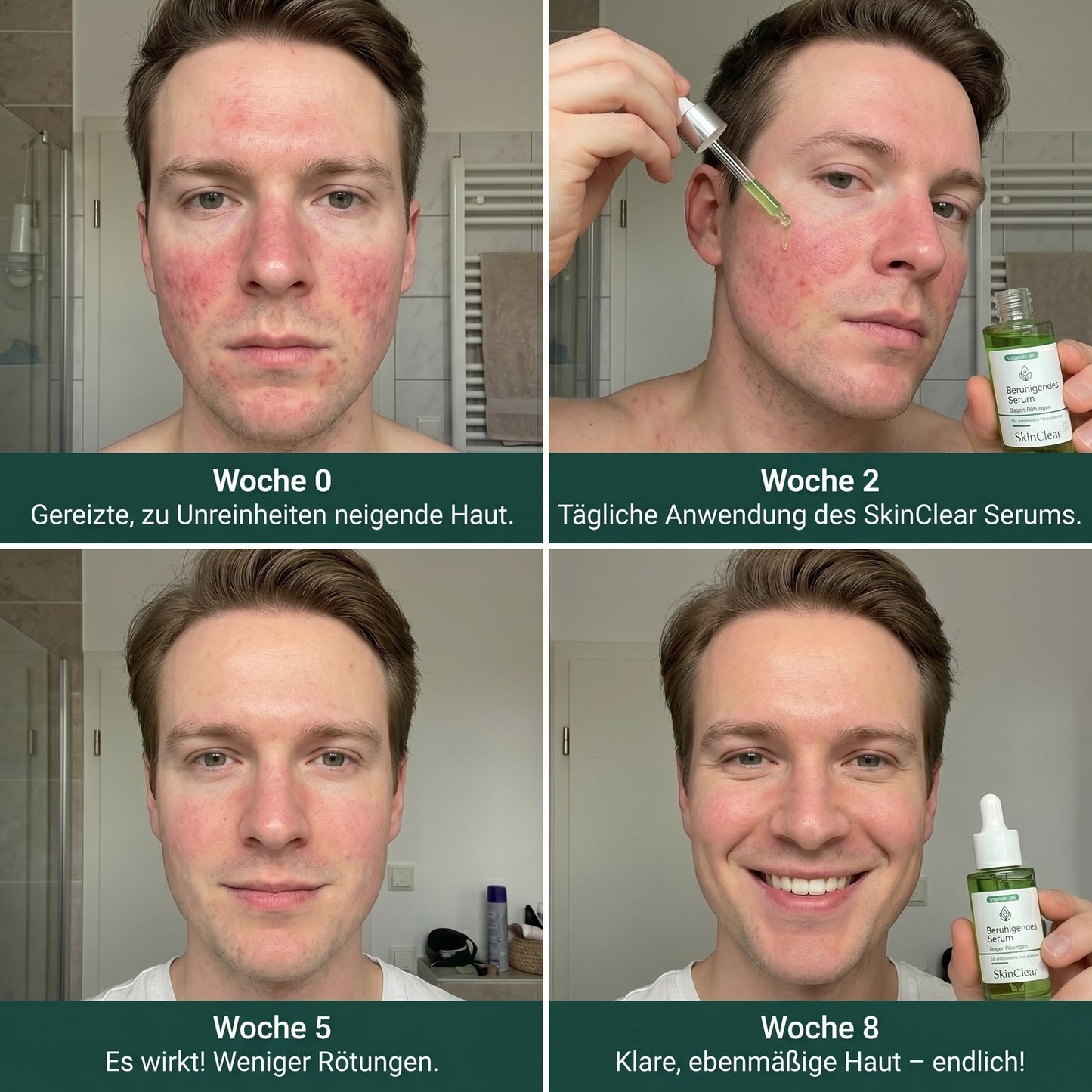 SkinClear™ Serum gegen Rötungen (30 ml)