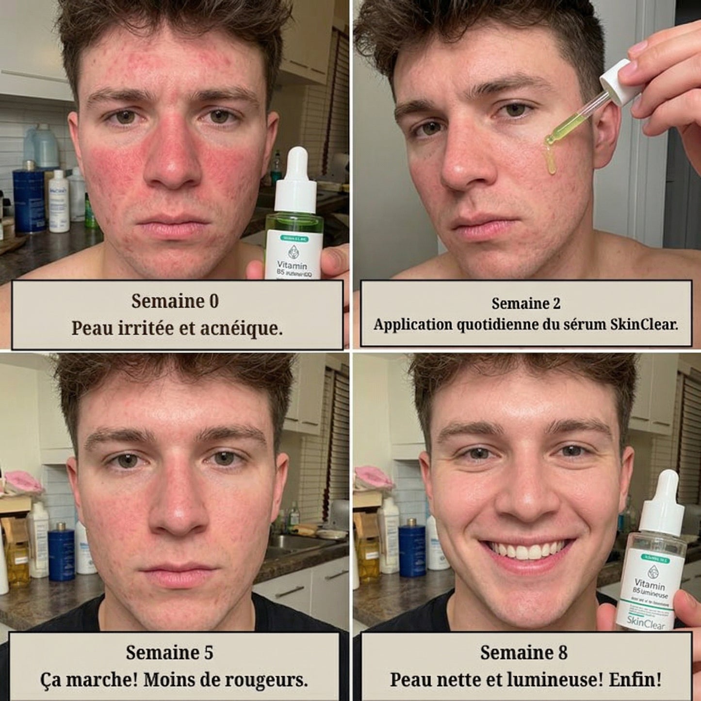 SkinClear™ Sérum Anti-Rougeurs