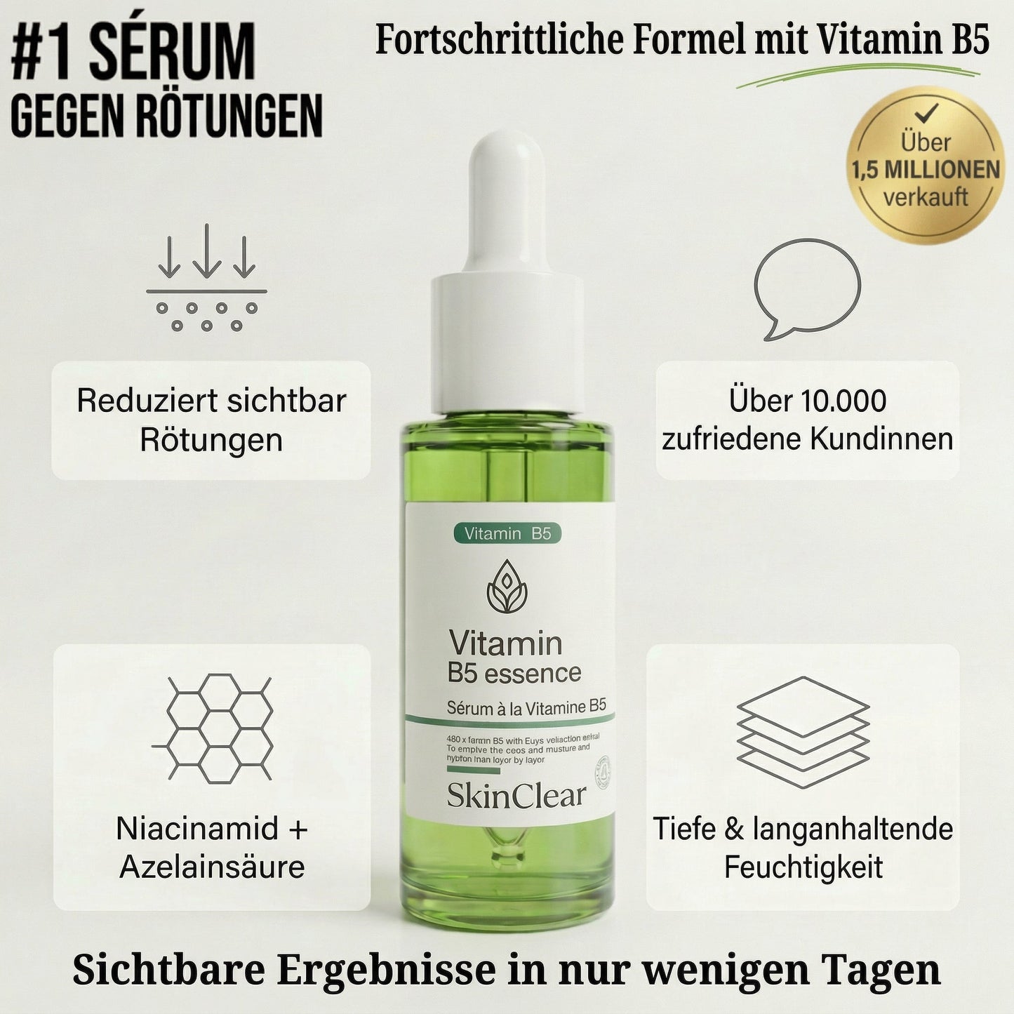 SkinClear™ Serum gegen Rötungen (30 ml)
